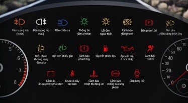 Giải thích ý nghĩa các ký hiệu đèn cảnh báo trên xe ô tô đảm bảo an toàn 