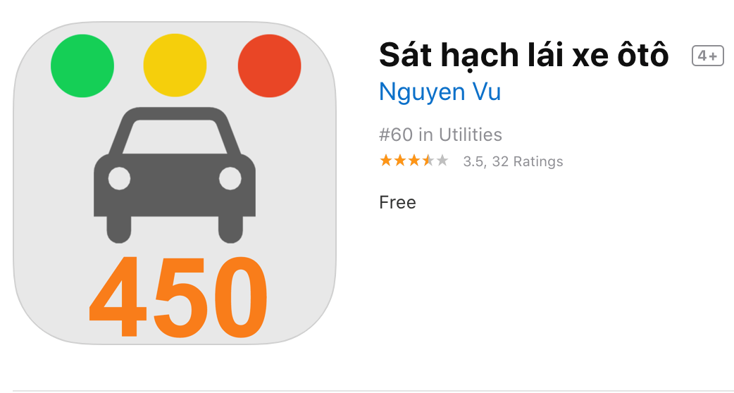 học lý thuyết lái xe ô tô tại nhà