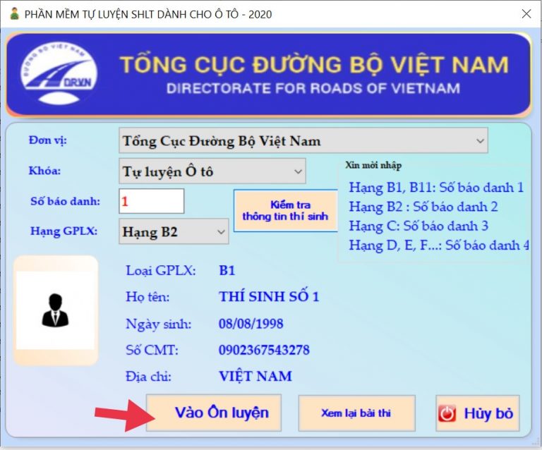 TRUNG TÂM TƯ VẤN TỔ CHỨC ĐÀO TẠO LÁI XE MIỀN NAM
